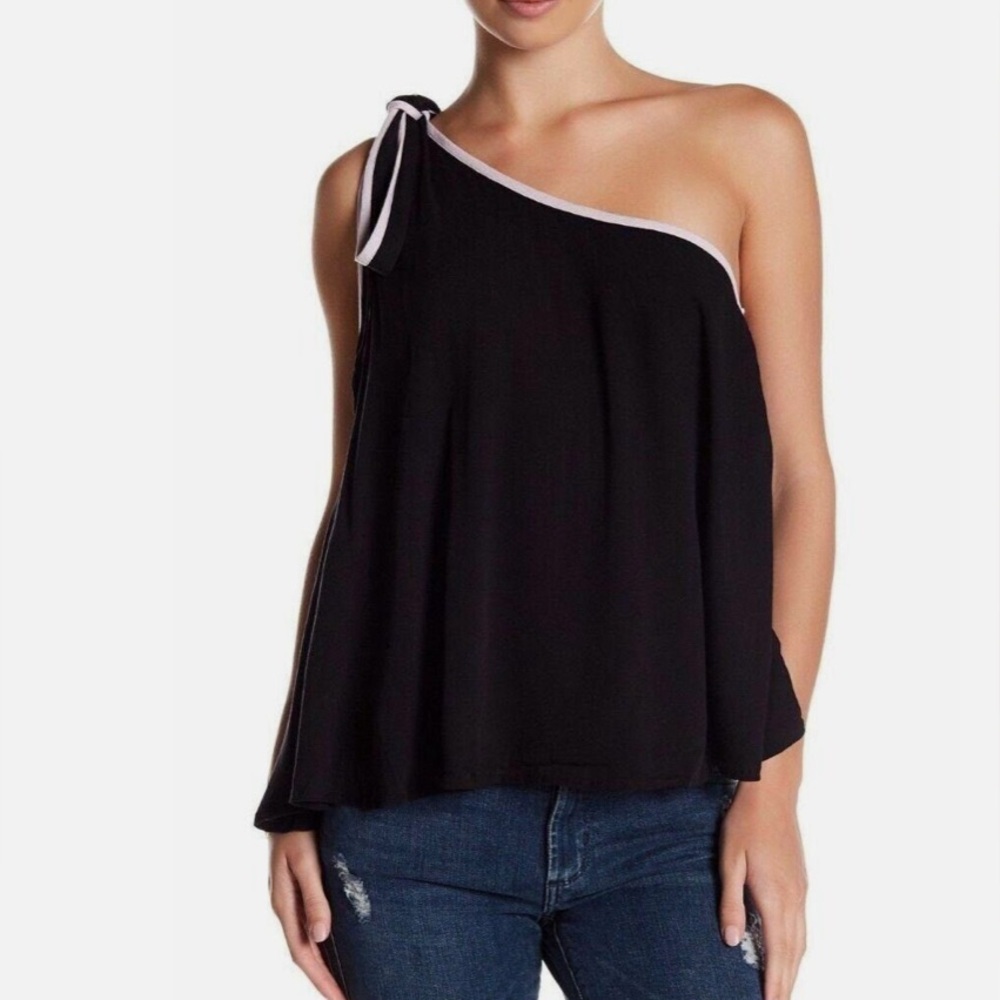 FREE PEOPLE “YOU’RE THE ONE” One Shoulder Tank Top M NWT